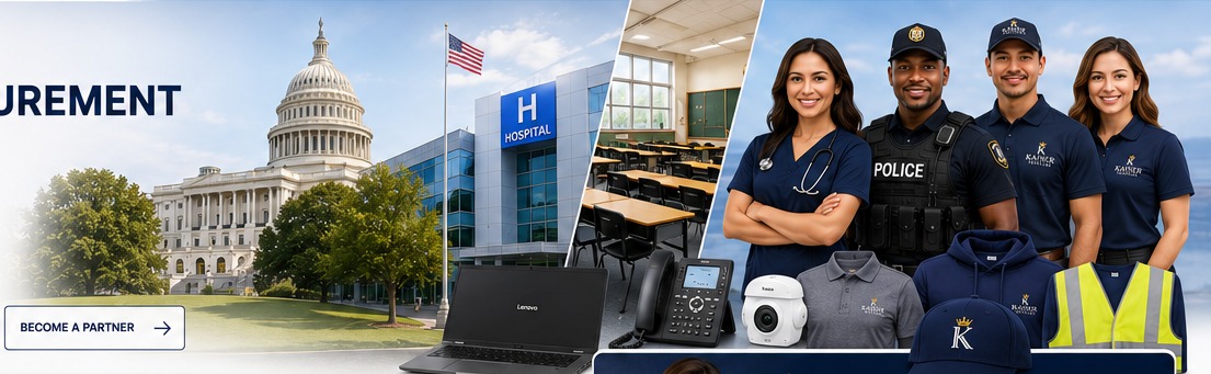 Technology, healthcare, education, public safety and apparel solutions